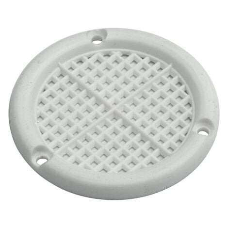 Grille aération 45 mm blanc