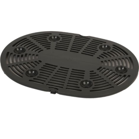 Grille amovible grise