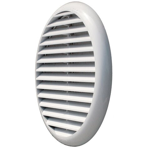 Grille de ventilation universelle blanche - tur160x