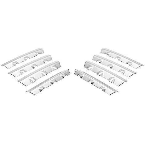 Grille avant chromée pour voiture, garnitures centrales avant compatibles avec J10 2008-2011--