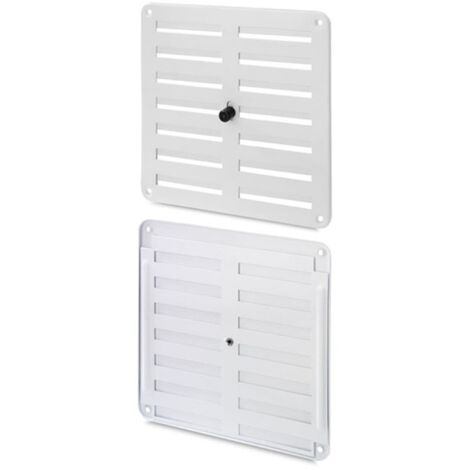 GRILLE AVEC GRILLE BLANCHE BL - 17X17 CM