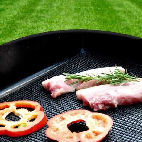 Grille barbecue rectangulaire découpable et lavable BBQ08 Grille ronde découpable et lavable pour barbecues et planchas