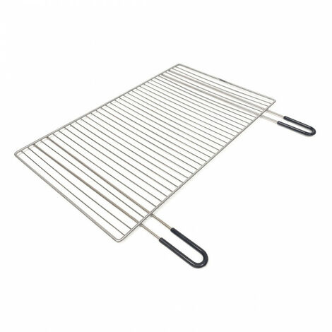 Grille barbecue 58x30 avec poignée anti-chaleur
