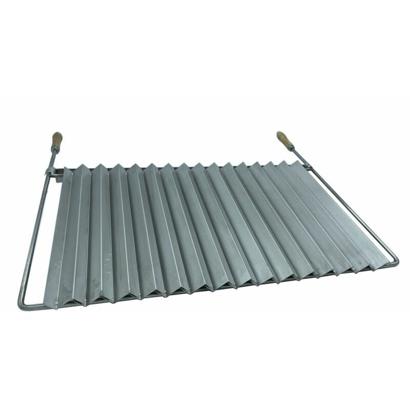 Hamea Home - Grille barbecue avec récupérateur graisse 60x40 (grille seule)