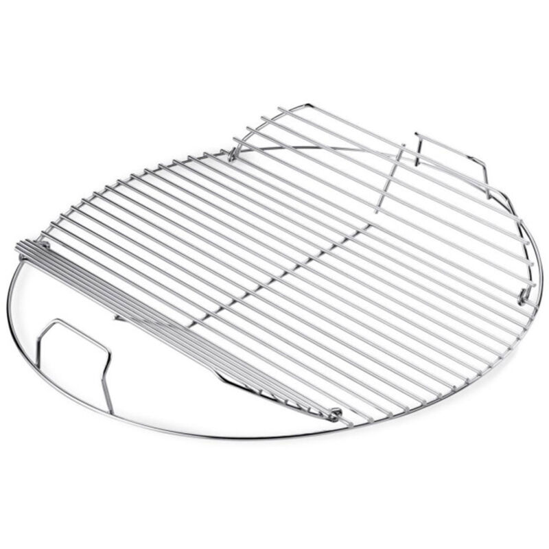 Grille barbecue Weber articulée pour barbecue Ø 47 cm 8414 Grille chromée ø 44,5 cm pour barbecue 45, 47, grill, weber