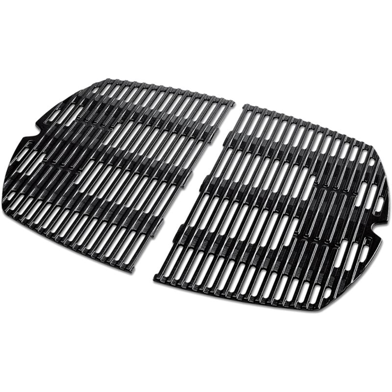 2 grilles en fonte émaillée q 300/3000