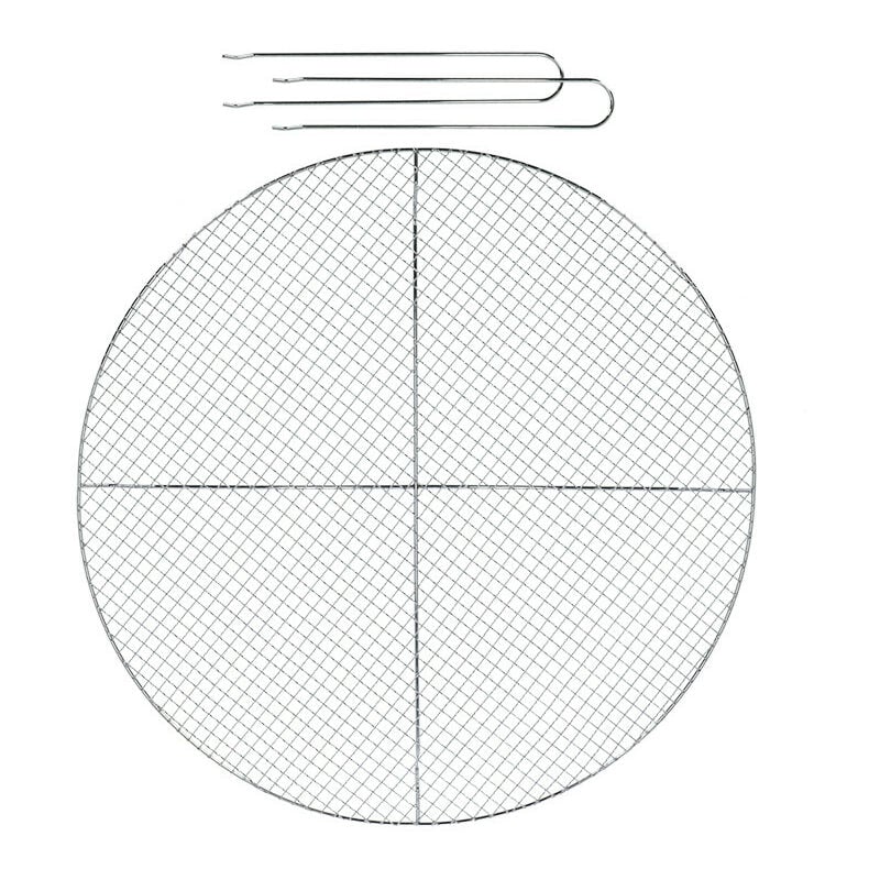 Esschert Design - Grille barbecue ronde en maille 60 cm