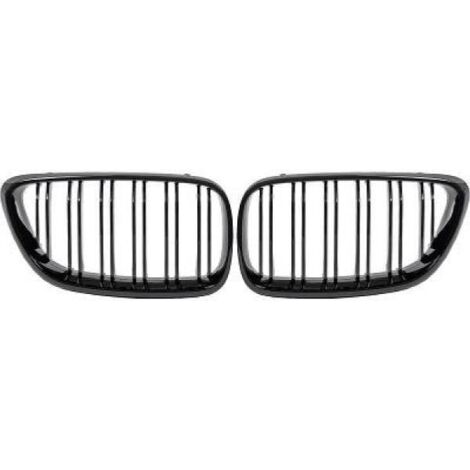 Grille Calandre Avant en ABS BMW Serie 2 2013 a 2017 Noir Brillant Look M-38645037
