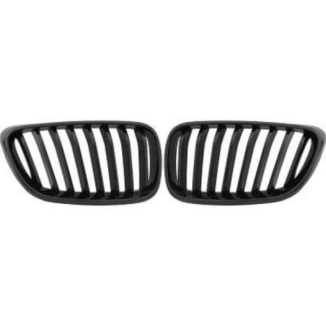 Grille Calandre Avant en ABS BMW Serie 2 2013 a 2017 Noir Brillant Look Sport-38645049