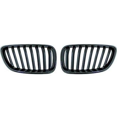 Grille Calandre Avant en ABS BMW Serie 2 2013 a 2017 Noir Look Perf-38645027