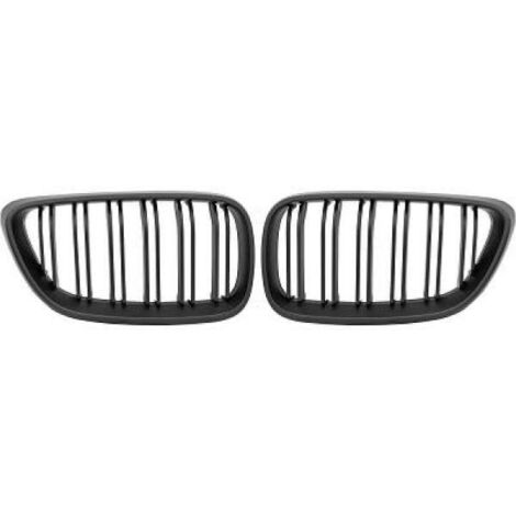 Grille Calandre Avant en ABS BMW Serie 2 2013 a 2017 Noir Mat look M-38644696