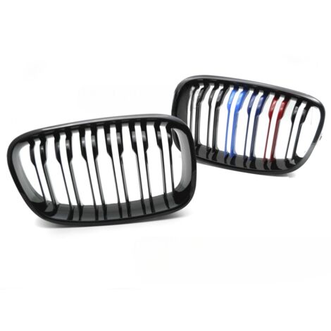 Grille calandre BMW serie 1 F20/F21 de 2011 a 2014 Noir brillant 3 couleurs-42561778