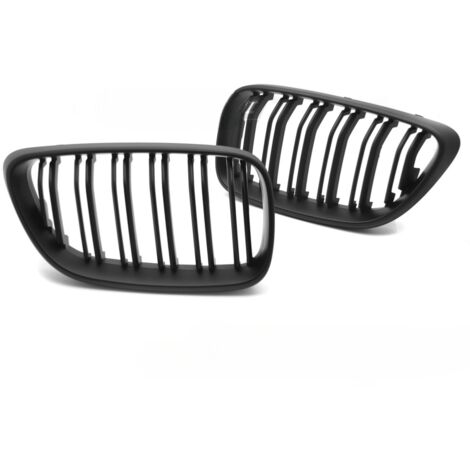 Grille calandre BMW serie 2 F22/F23 de 2013 a 2021 Noir Mat Double Barres-42561958