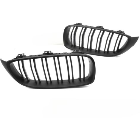 Grille calandre BMW serie 4 F32/F33/F36 de 2013 a 2020 Noir Mat Double Barres-42562158