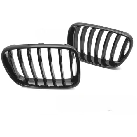 Grille calandre BMW X3 F25 de 2010 a 2014 Noir Brillant-42571227