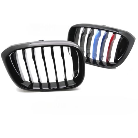 Grille calandre BMW X3 G01 de 2017 a 2021 Noir Brillant 3 couleurs-42680050