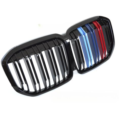 Grille calandre BMW X7 G07 de 2018 a 2022 Noir Brillant 3 couleurs-42689937