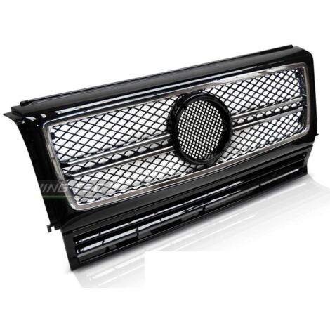 Grille calandre Mercedes classe G W463 90-12 noir chrome look AMG-27318155