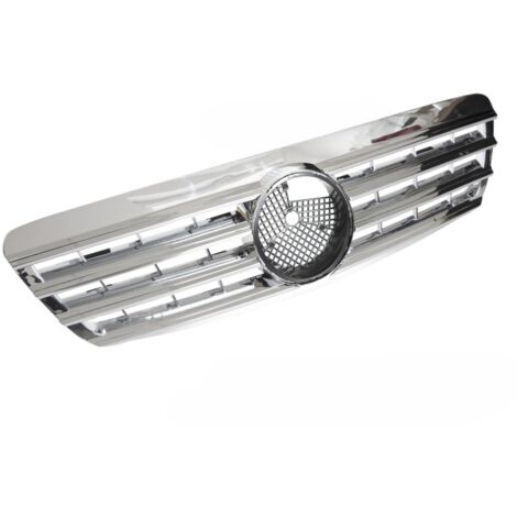 Grille calandre Mercedes Classe S W220 de 1998 a 2002 Chrome-42707636