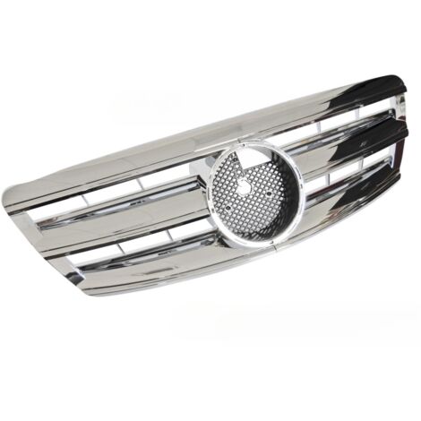 Grille calandre Mercedes Classe S W220 de 2002 a 2005 Chrome-42707678