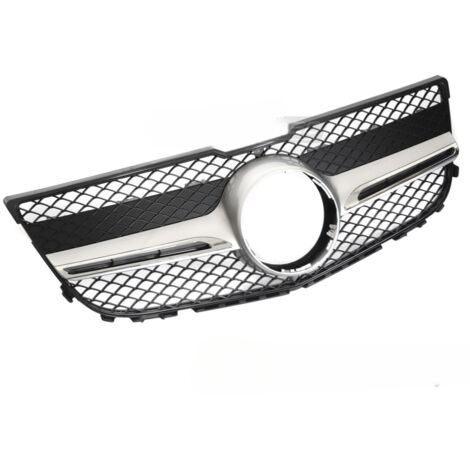 Grille calandre Mercedes GLK X204 de 2013 a 2015 Silver Chrome-42731651