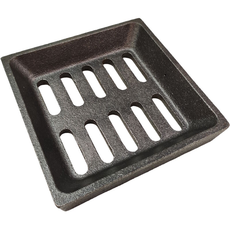Kaminxpert - Grille à cendres pour poêles à cheminée P50-5 de Justus - fonte - dimensions d'encastrement parfaitement adaptées