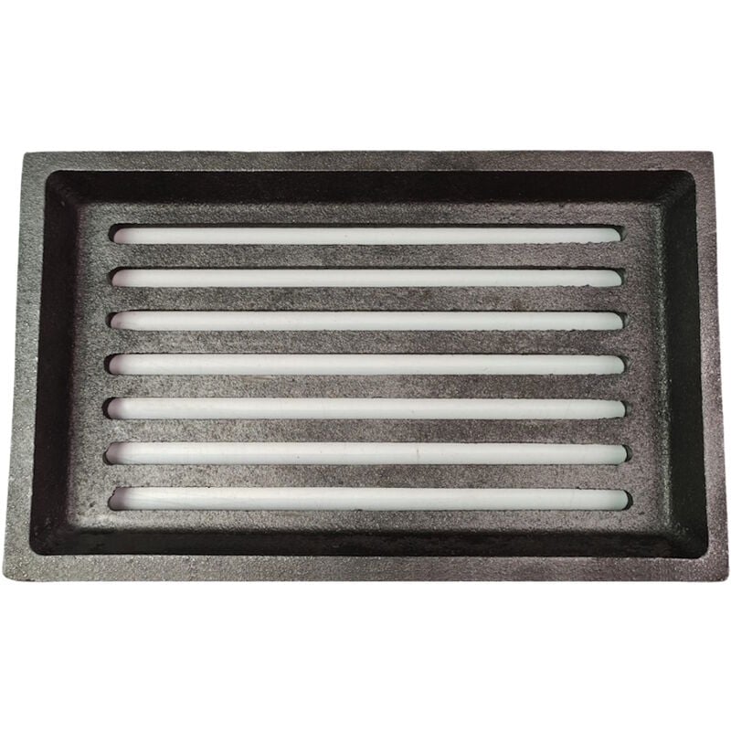 Grille à cendres pour poêles à cheminée Polar 6 de Oranier - fonte - dimensions d'encastrement parfaitement adaptées