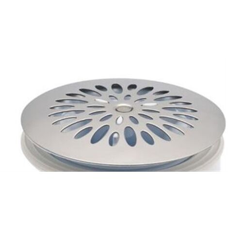 Grille cloche inox pour bonde receveur 90 mm – Drainage efficace – Installation rapide – Finition élégante et durable – SAS