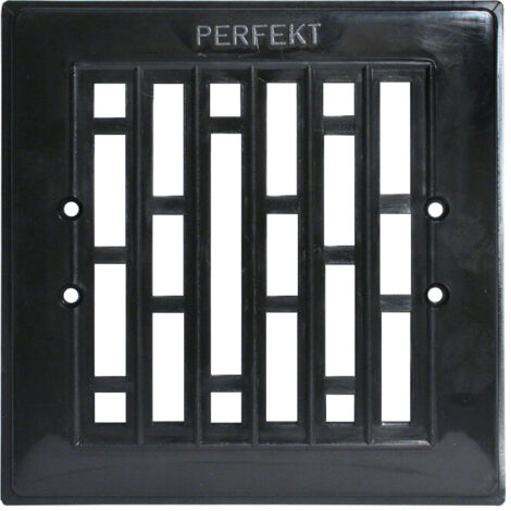 GRILLE D'AÉRATION 1414 VISSÉE GRAPHITE