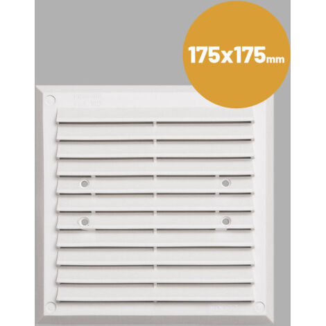 GRILLE D'AÉRATION 175175MM BLANCHE - KRA 001 BI