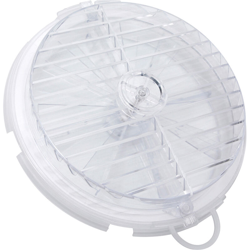 Centrale Brico - Grille d'aération hélice réglable - Plastique Spécial Gaz - Ø160