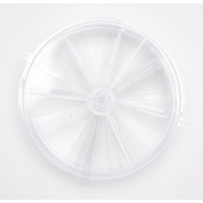 Centrale Brico - Grille d'aération à Hélice réglable - diamètre 156 - 160 mm - Passage d'air 107 cm² - Axelair