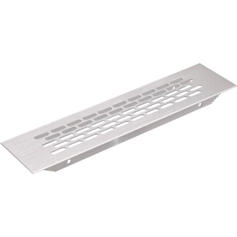 Grille d'aération aluminium - Décor : Inox - ITAR