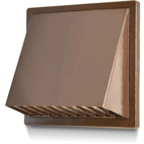 GRILLE D'AÉRATION AVEC HOTTE 170170, FI 100, MARRON - RX 02-501BR