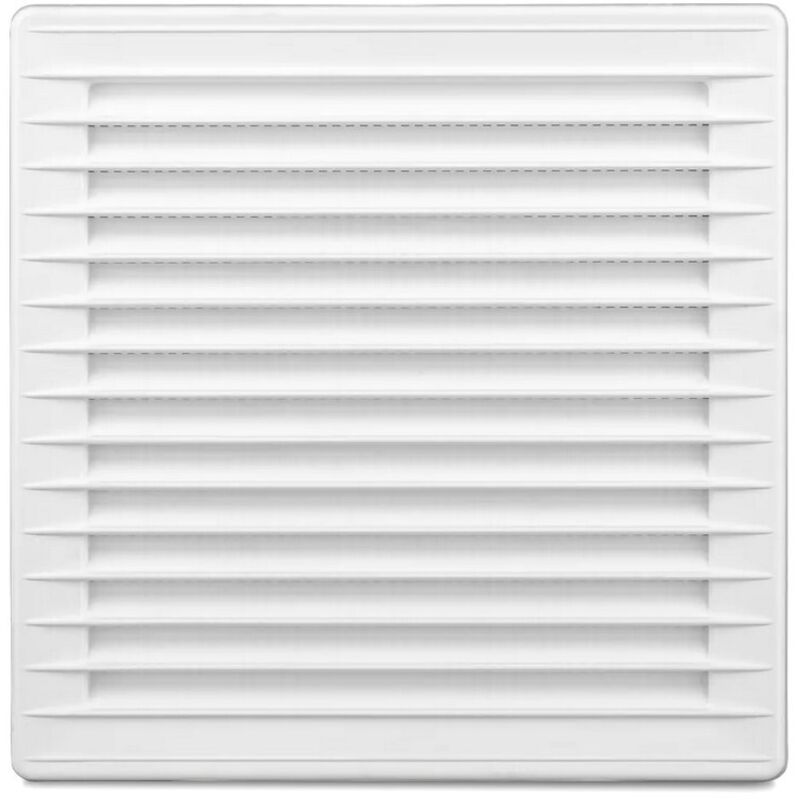 Grille D'Aération Avec Grille 170170, Fi 125 Blanc - Rx 02-247