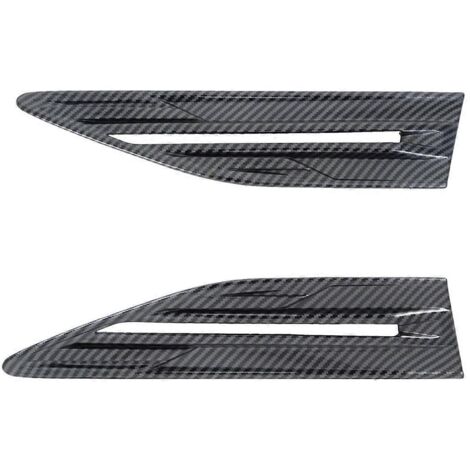 Grille d'aération latérale en fibre de carbone pour voiture DN8 2024, couleur fibre de carbone