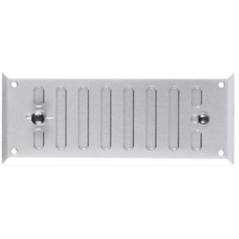 Grille d'aération plates - grilles métalliques réglables 130 x 168 mm