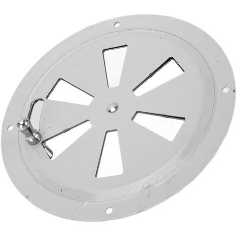 Grille d'aération ronde en inox 316 pour camping-car, bateau et véhicule récréatif