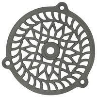 Grille ventilation fonte ronde