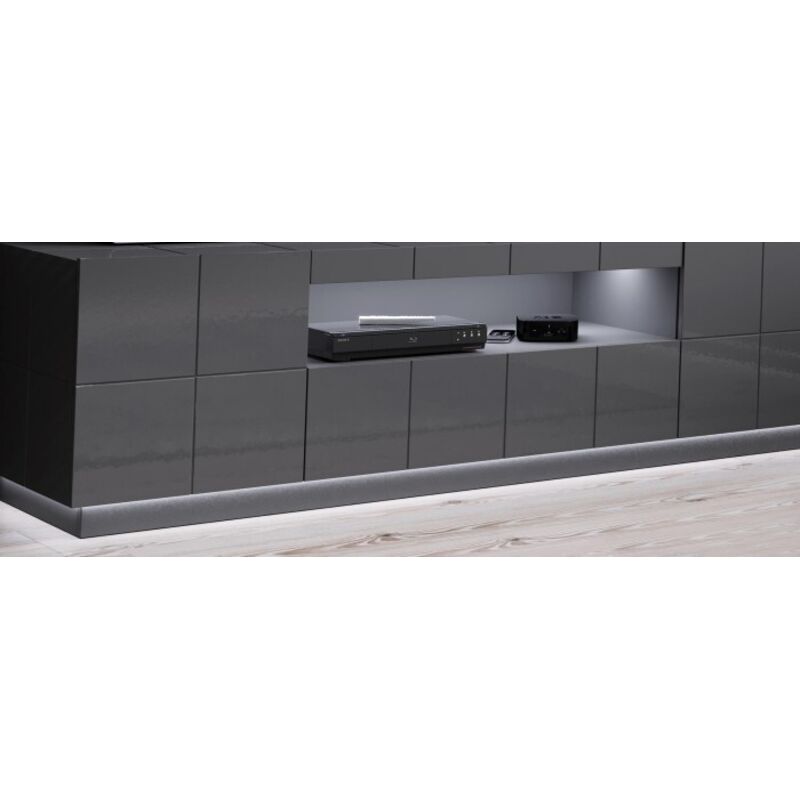 Éclairage TV LED REJA blanc – Installation rapide – Faible consommation d'énergie – Longue durée de vie – Pour meuble TV moderne