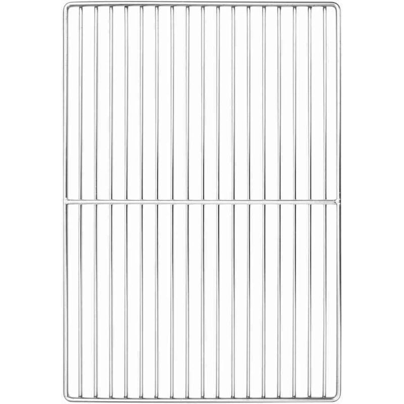 Grille de barbecue avec poignées rectangulaire 47x32,5 cm en acier inoxydable 304 Vidaxl