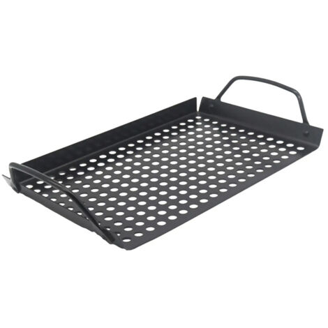 Grille de barbecue avec poignes pole de 325 x 18 x 22 cm