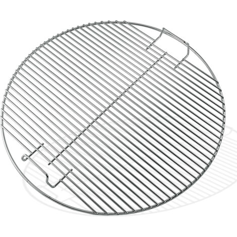 Grille de barbecue chromée 57 cm – Acier résistant – Compatible barbecues charbon Weber – Remplacement durable