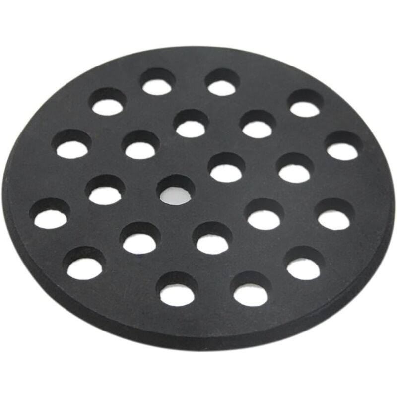 Grille de barbecue émaillée, grille de barbecue ronde en fonte, outil de barbecue, 19.5 19.5 cm