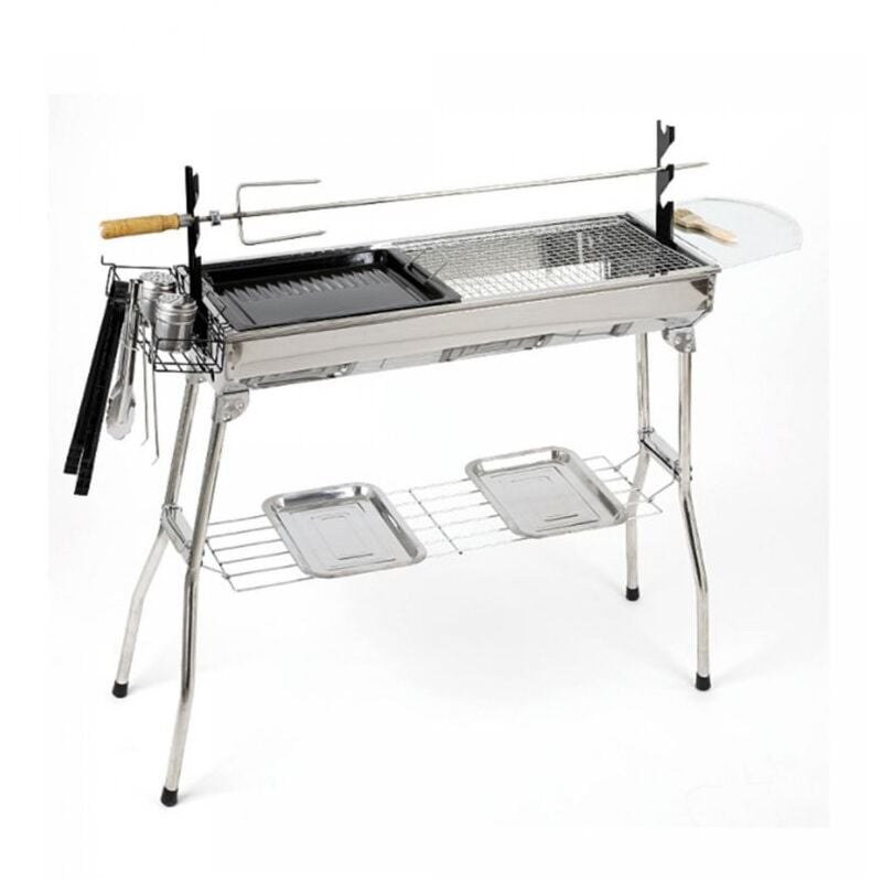 Barbecue grill en acier inoxydable Herzberg HG8112