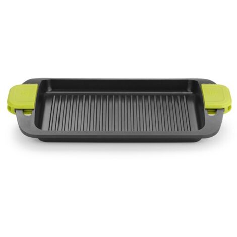 GRILLE DE BARBECUE RAYÉE FOODIE - 41X28,8X5