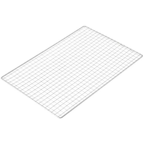 Grille de barbecue rectangulaire plate en maille (1 pièce)
