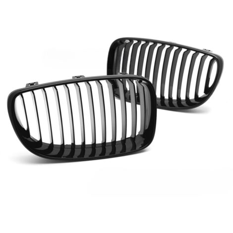 Grille de calandre avant BMW Serie 1 E87/E88/E81/E82 de 2007 a 2013 Noir brillant-42670730