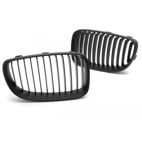 Grille de calandre avant BMW Serie 1 E87/E88/E81/E82 de 2007 a 2013 Noir matt-42670750