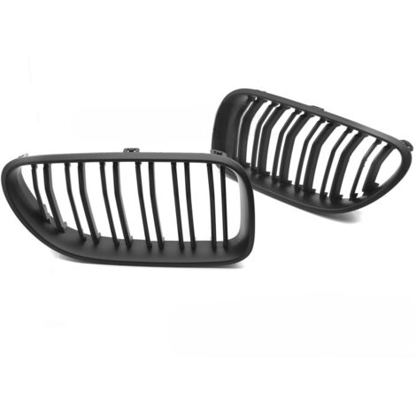 Grille de calandre avant BMW Serie 6 F12 / F13 de 2011 a 2018 Noir matt-42673607